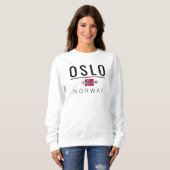Oslo Noorwegen 1049 Sweatshirt (Voorkant volledig)