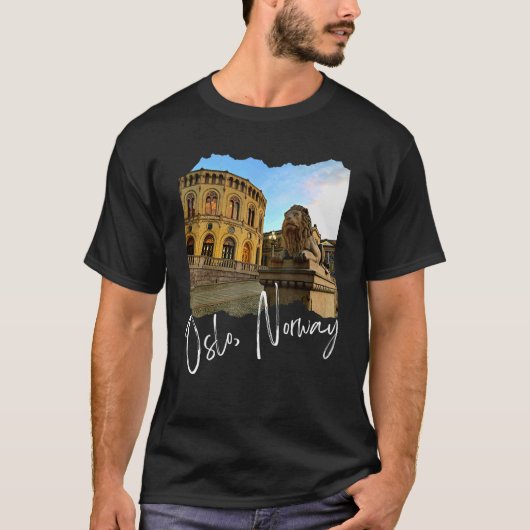 Oslo Noorwegen 1 T-shirt (Voorkant)