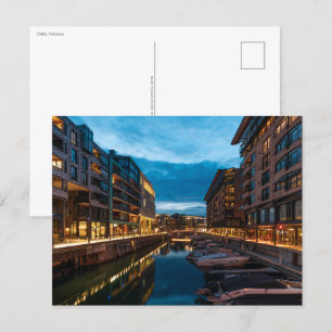 Oslo Noorwegen Briefkaart