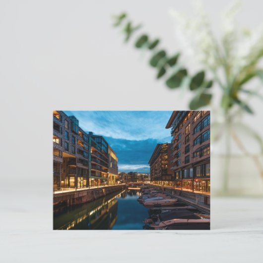 Oslo Noorwegen Briefkaart (Staand voorkant)