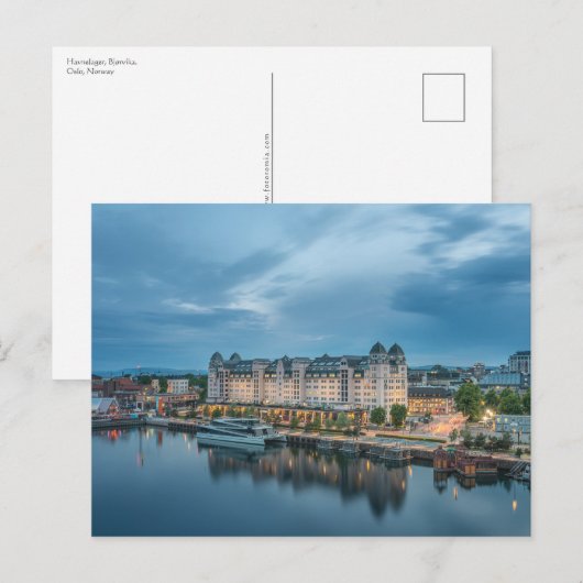 Oslo Noorwegen Briefkaart (Voorkant / Achterkant)