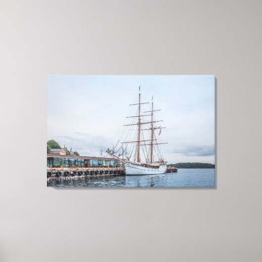 Oslo Noorwegen Canvas Afdruk (Voorkant)