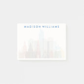 Oslo, Noorwegen | City Skyline Post-it® Notes (Voorkant)