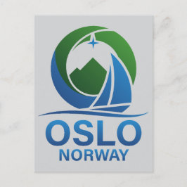 Oslo Noorwegen Europa Briefkaart