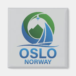 Oslo Noorwegen Europa Magneet