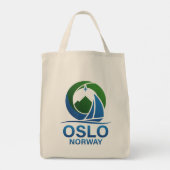 Oslo Noorwegen Europa Tote Bag (Achterkant)