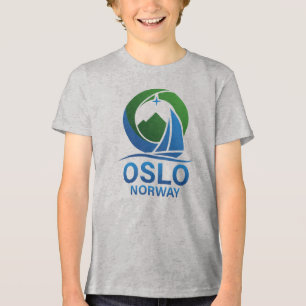 Oslo Noorwegen Europa Tri-Blend Shirt