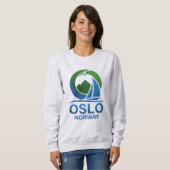 Oslo Noorwegen Europa Trui (Voorkant volledig)