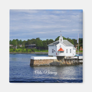 Oslo, Noorwegen fjord Poster Magneet