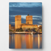 Oslo Noorwegen Fotoplaat (voorkant)