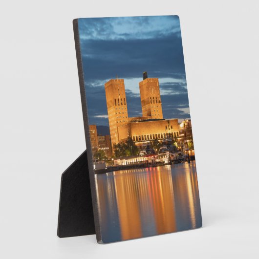 Oslo Noorwegen Fotoplaat (Zijkant)