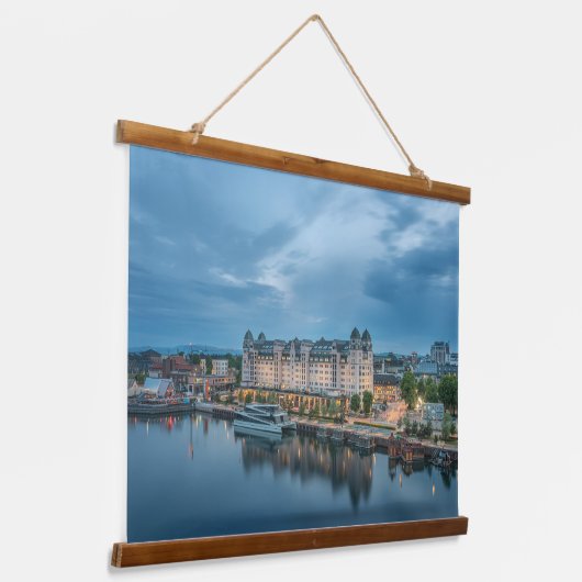 Oslo Noorwegen Hangend Wandkleed (Gebogen)