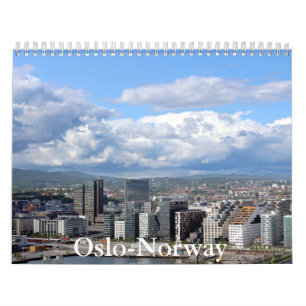 Oslo-Noorwegen Kalender