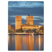 Oslo Noorwegen Klembord (Achterkant)