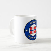 Oslo Noorwegen Koffiemok (Voorkant links)