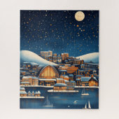 Oslo Noorwegen Legpuzzel (Verticaal)