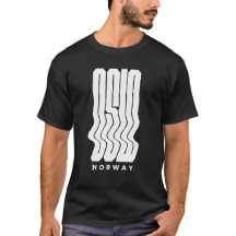Oslo Noorwegen Nordic Wave logo ontwerp