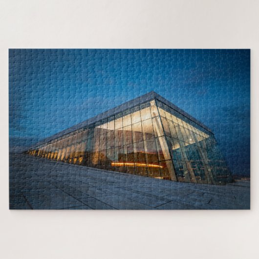 Oslo Noorwegen Opera House Legpuzzel (Horizontaal)