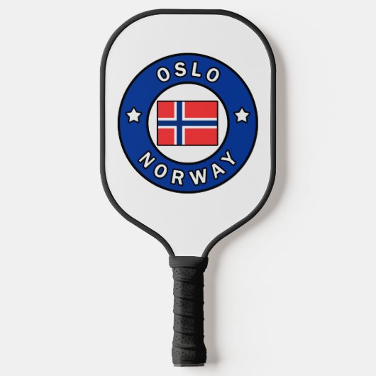 Oslo Noorwegen Pickleball Paddle (Voorkant)