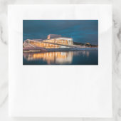 Oslo Noorwegen Rechthoekige Sticker (Tas)