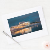 Oslo Noorwegen Rechthoekige Sticker (Envelop)