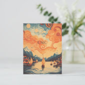 Oslo Noorwegen Reizen Briefkaart (Staand voorkant)