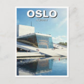 Oslo Noorwegen Reizen Briefkaart (Voorkant)