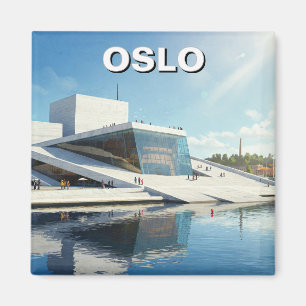 Oslo Noorwegen Reizen Magneet