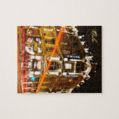 Oslo, Noorwegen 's nachts Legpuzzel (Horizontaal)