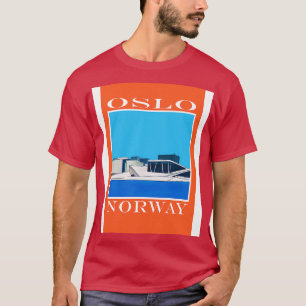 Oslo Noorwegen Scandinavisch T-shirt