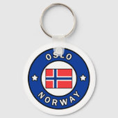 Oslo Noorwegen Sleutelhanger (Voorkant)