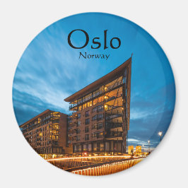 Oslo Noorwegen Souvenir Magneet