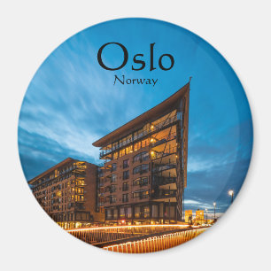 Oslo Noorwegen Souvenir Magneet