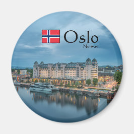 Oslo Noorwegen Souvenir Magneet