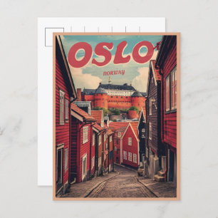 Oslo Noorwegen souvenirs en geschenken Briefkaart