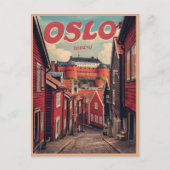 Oslo Noorwegen souvenirs en geschenken Briefkaart (Voorkant)