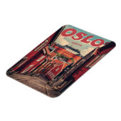 Oslo Noorwegen  souvenirs en geschenken Magneet (Linkerzijde)