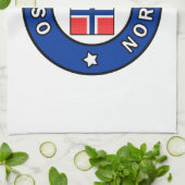 Oslo Noorwegen Theedoek (Gevouwen)