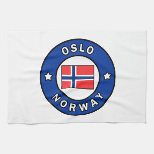 Oslo Noorwegen Theedoek