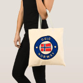 Oslo Noorwegen Tote Bag (Voorkant (product))