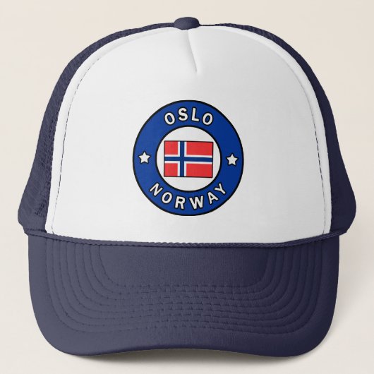 Oslo Noorwegen Trucker Pet (Voorkant)