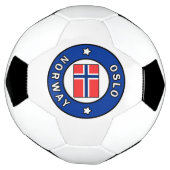 Oslo Noorwegen Voetbal (Gedraaid)