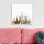 Oslo, Norway | City Skyline Canvas Afdruk (Insitu (Woonkamer))