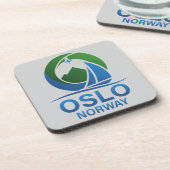 Oslo Norway Europe Bier Onderzetter (Linkerzijde)