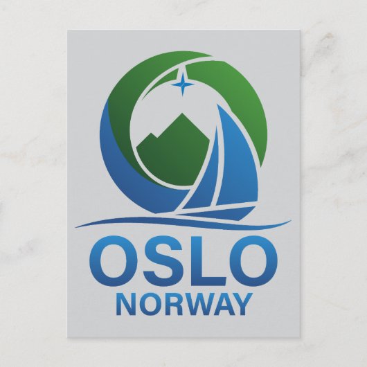 Oslo Norway Europe Briefkaart (Voorkant)