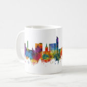 Oslo Norway Skyline Koffiemok (Voorkant links)