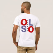 OSLO NORWAY T-SHIRT (Achterkant volledig)