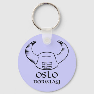Oslo Norway Viking Pet Sleutelhanger