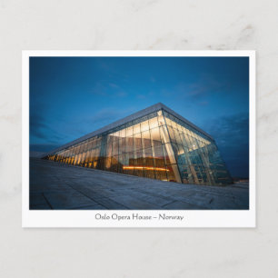 Oslo Opera House Briefkaart