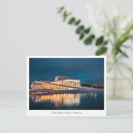 Oslo Opera House Briefkaart (Staand voorkant)
